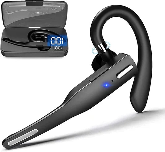 Wireless Earpiece with Noise Cancelling Mic - Bluetooth 5.1