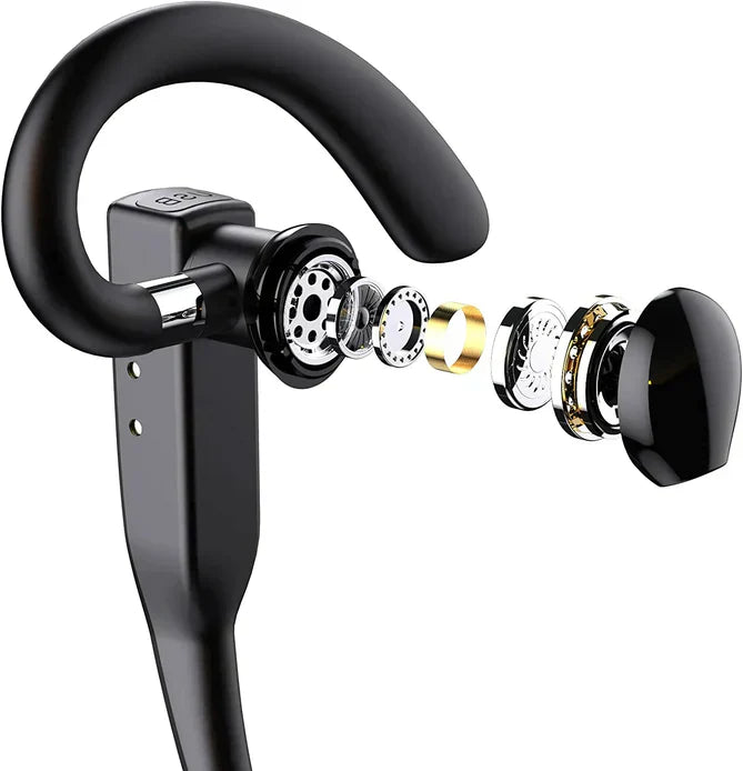 Wireless Earpiece with Noise Cancelling Mic - Bluetooth 5.1