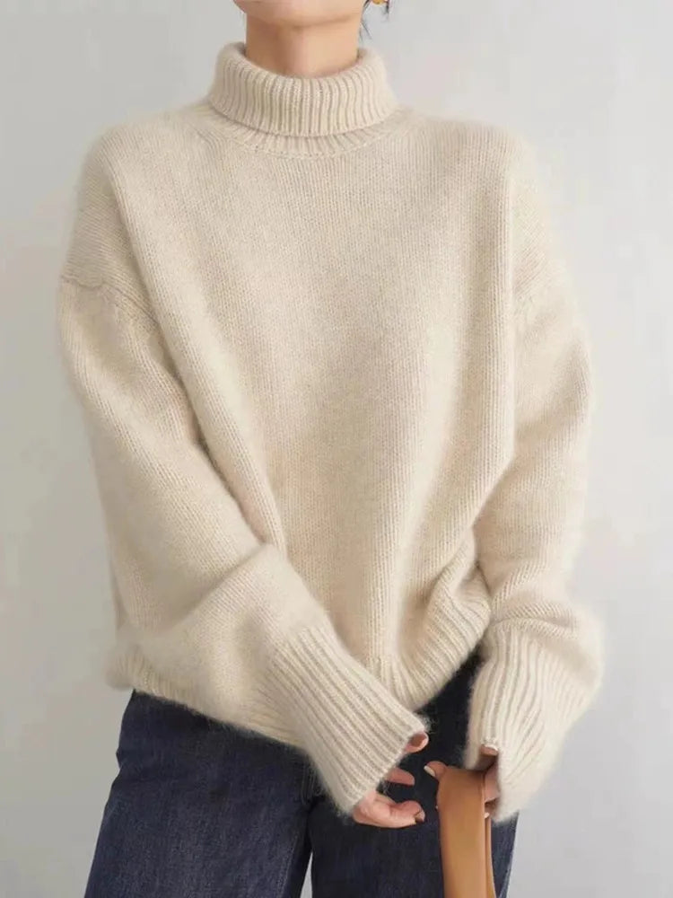 Niki | Soft Knit Turtleneck Sweater for Women
