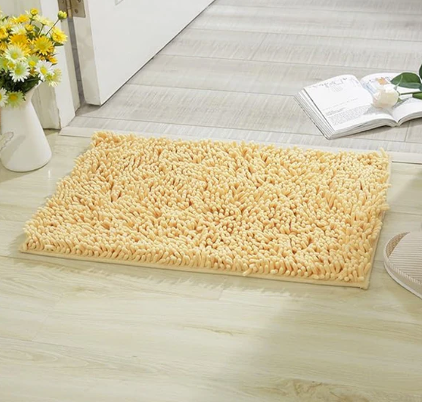 Washable microfiber pet mat - highly absorbent & non-slip
