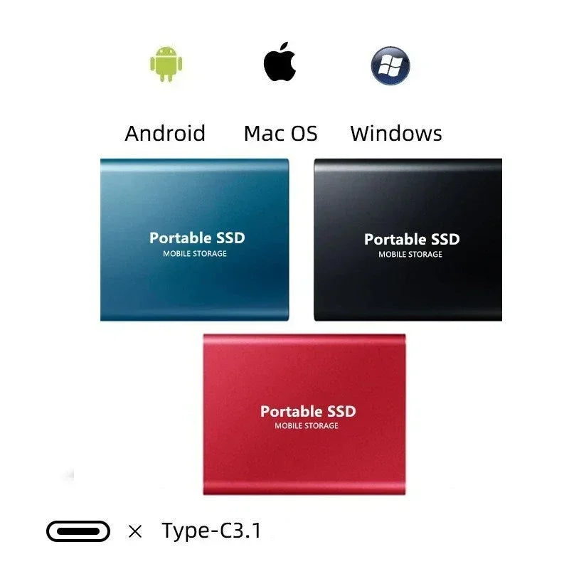 Ultra-Fast External SSD 128 TB – Compact and Reliable Storage