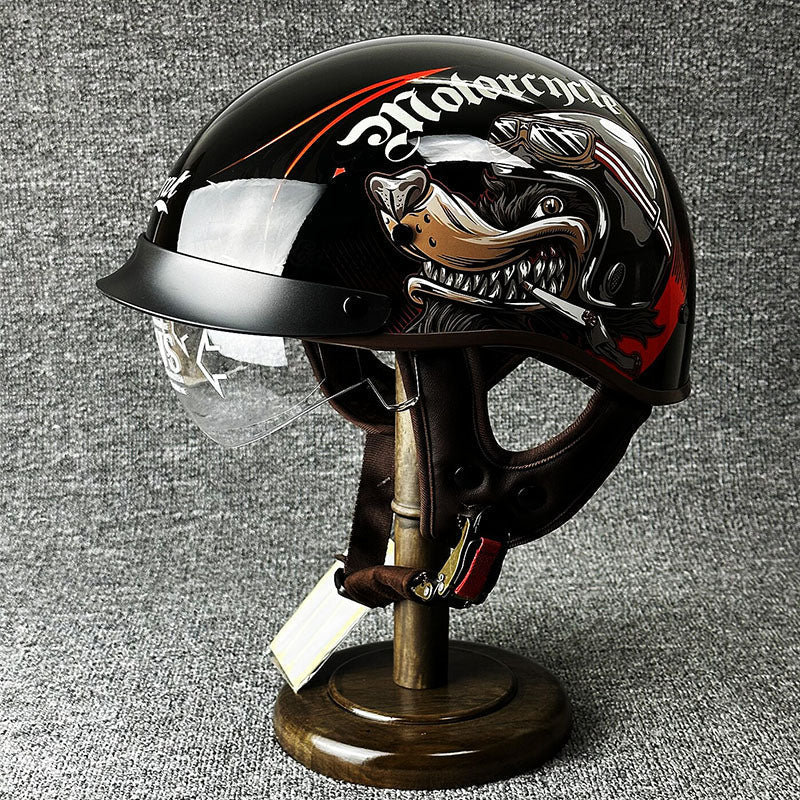 Urban Rider Half Helmet with Subtle Styling