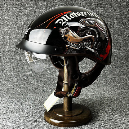 Urban Rider Half Helmet with Subtle Styling
