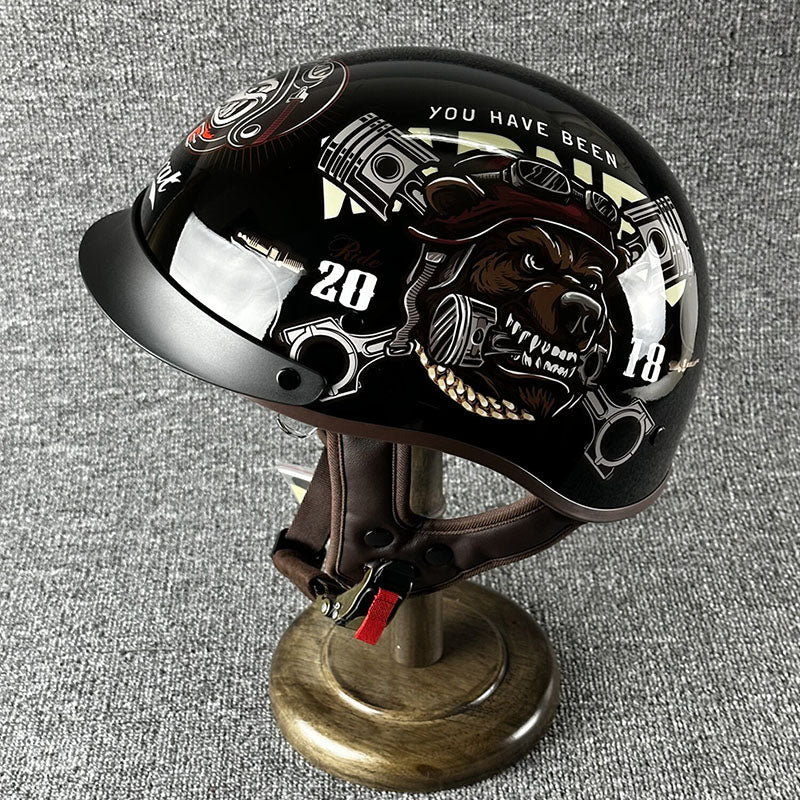 Urban Rider Half Helmet with Subtle Styling