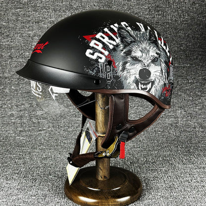 Urban Rider Half Helmet with Subtle Styling