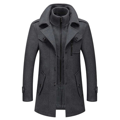 Versatile Coat with Modern Masculine Style