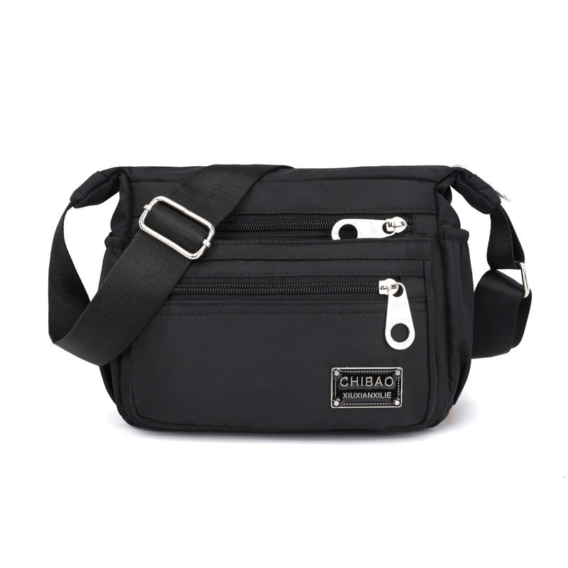 Lightweight Nylon Crossbody Bag with Adjustable Strap
