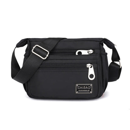 Lightweight Nylon Crossbody Bag with Adjustable Strap