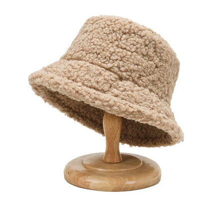 Cozy Teddy Bucket Hat for Winter Style