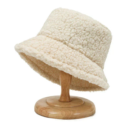 Cozy Teddy Bucket Hat for Winter Style