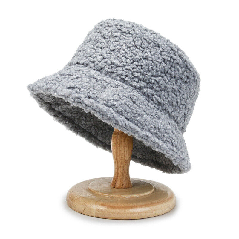 Cozy Teddy Bucket Hat for Winter Style