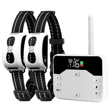 Wireless Fence & Training Collar 2-in-1 - Waterproof & Rechargeable