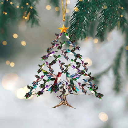 ✨🐦 Hummingbird Holiday Ornament – Nature’s Beauty in Your Home 🎄ROSOPLTM