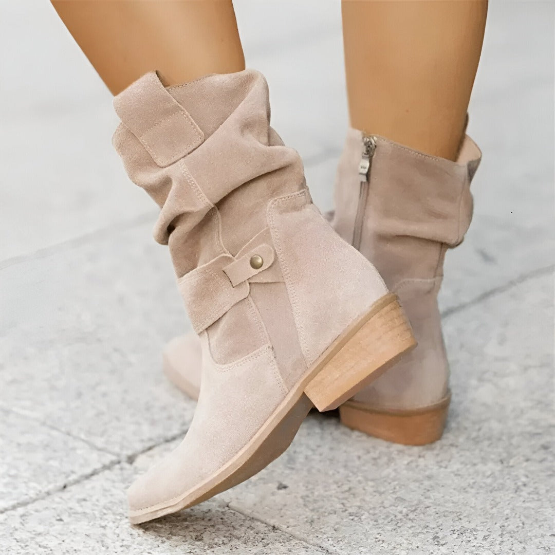 Niki | Women's Cozy Faux Suede Boots