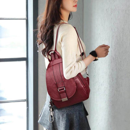 Women's Leather Backpack